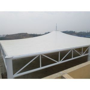 Buy cheap 950gsm 1050gsm Architectural PVC Tensile Fabric Structure from wholesalers