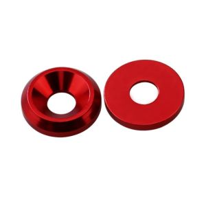 M16 15mm Id Small Colorful Anodizing Metric Aluminum Countersunk Washer Ring
