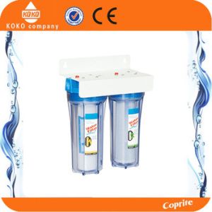 Buy cheap Double Filtration PP / CTO lucency  10 inch  Household Water Filter UnderSink 1 / 4 Port  table model from wholesalers