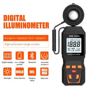 Buy cheap VICTOR 1010D+ Digital Light Meter Lux meter 0~200000lux cheap light illuminance lux meter for LED from wholesalers