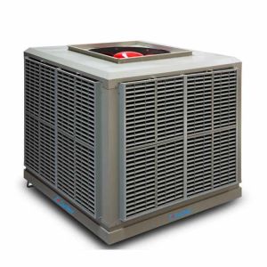 Buy cheap 30000m3/H 17670CFM Warehouse Evaporative Cooler 2.2kW with Ducting Axial Flow from wholesalers