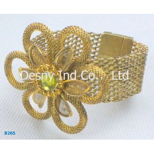 Buy cheap Elegant OEM / ODM metal bangles with gold plated from wholesalers