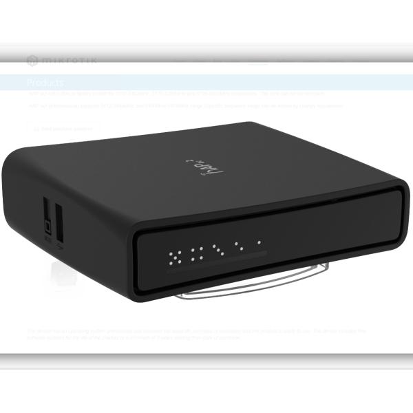 RBD52G-5HacD2HnD-TC Dual-Band 2.4/5GHz AP with 5 Gigabit Ethernet Ports and 3G/4G USB