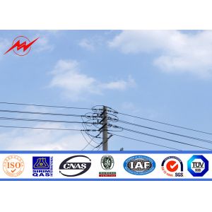 Buy cheap 40FT Electrical Power Pole For Power Transmission Line Exported To Philippines from wholesalers