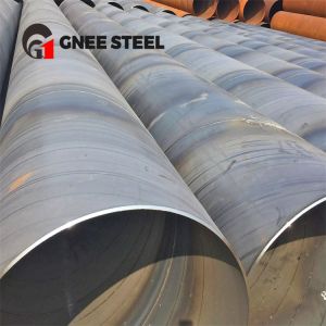 Buy cheap EN 10219 S355JRH Spiral Welded Steel Pipe Round from wholesalers