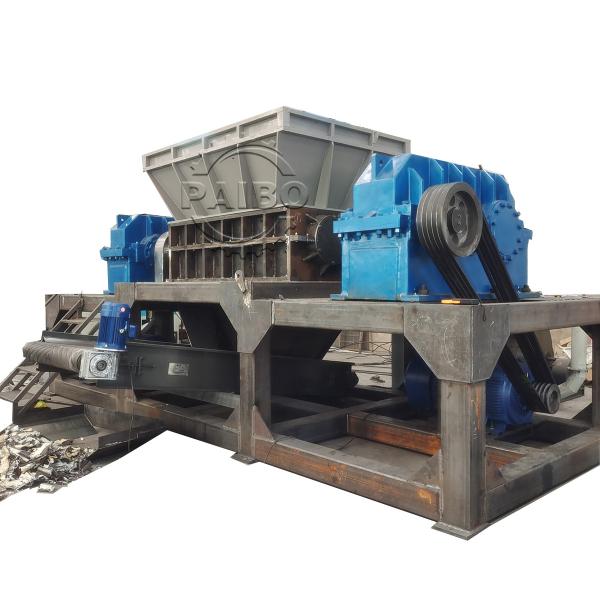 Quality New Arrival Double-Shaft Scrap Metal Shredder Metal Waste Crusher Recycling Equipment for sale
