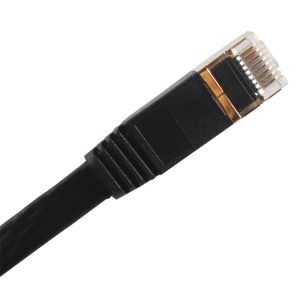 Buy cheap CAT7 SSTP FLAT 32awg Copper Patch Cords Jumper Wire 10G Ethernet from wholesalers
