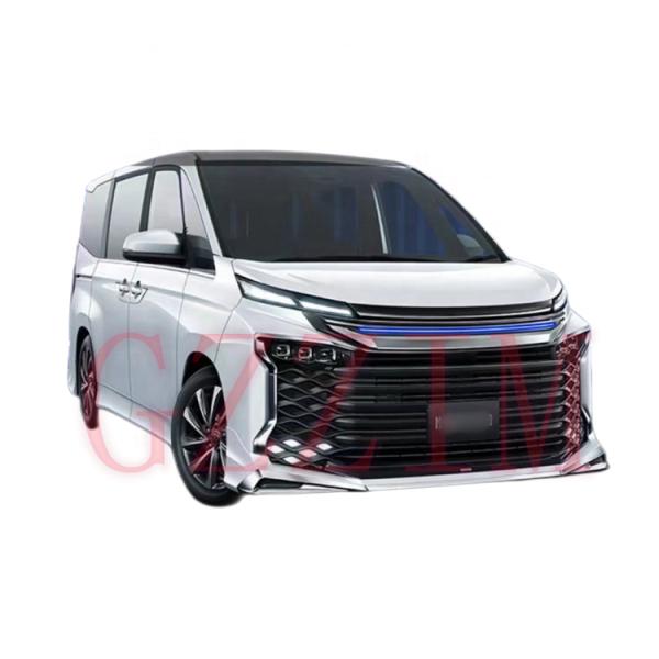 Toyota Voxy M 2022 Car Bumper Lip Kit Modellista Style Front and Rear Lip Bodykit