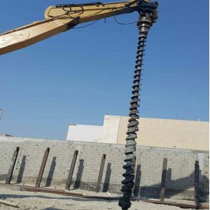Buy cheap Drilling 300mm Excavator Earth Auger 50000Nm Digger Drill Attachment from wholesalers
