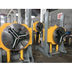 Buy cheap Hydraulic Height Adjustment Pipe Welding Positioners Automatic Lift Chuck Positioner from wholesalers