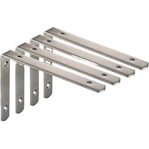 Buy cheap Custom Polished Metal Aluminum Mounting Wall Support Bracket with Drilling Process from wholesalers