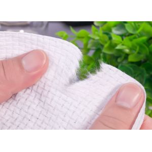 Buy cheap Roll Packing Plain 80g/M² Polyester Spunlace Fabrics from wholesalers