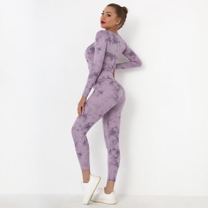 Buy cheap Processing custom red seamless knitting sexy butt jacquard fast-drying yoga pants women's running fitness pants from wholesalers