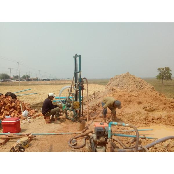 Buy cheap Top quality mini portable deep water well drilling rig AKL-150P from wholesalers