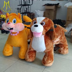 Buy cheap Hansel plush motorized animals walking animal toys big ride toys from wholesalers
