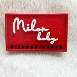 Buy cheap Nylon Flocked Silk-Screen Label (Black, Apparel Use) from wholesalers