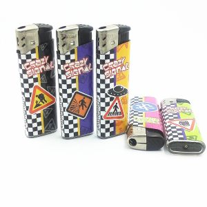 Buy cheap Custom Sign Refillable Electronic Gas Cigarette Lighters Dy-026 Samples US 0.01/Piece from wholesalers