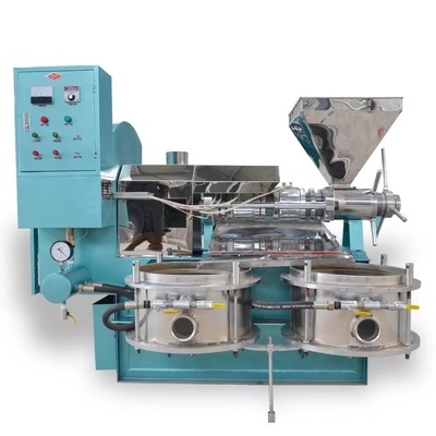Quality Full Automatic Peanut Screw Oil Press Machine / Oil Expeller Machine for sale