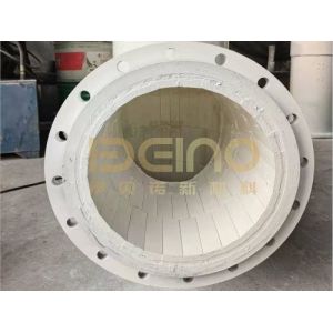 Buy cheap High Temperature Resistance Wear Resistant Ceramic Pipe Custom Sintered from wholesalers