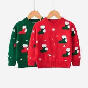 Buy cheap New Design Knit Christmas Kids Pullover Sweater Elk Boys Sweaters from wholesalers