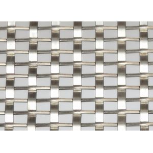 Buy cheap SS316 Natural Colour Weave Mesh Decorative Wire Mesh Panel For Architectural Woven Wire Mesh from wholesalers