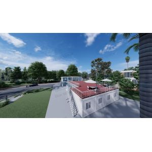 Luxury Prefabricated Detachable Container House Customized Prefab Houses Ready