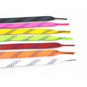 Buy cheap High Tenacity Waxed Ice Skate Laces Custom Package Polyester Cotton Material from wholesalers