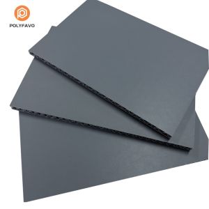 Buy cheap 5mm Polypropylene Honeycomb Sheets Plastic Black PP Honeycomb Panel For Van Liner from wholesalers