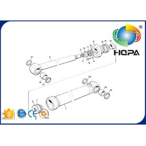 China L70B L70C Tilting Cylinder Loader Seal Kits 11998809 VOE11998809 on sale