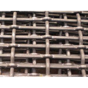 Buy cheap Architectural Decoration Crimped Wire Mesh Single And Double Sided Pimple Ginned from wholesalers