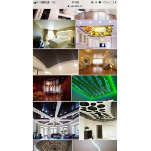 Buy cheap Ceiling 5m PVC Vinyl Sheet White Glossy Soft Stretched from wholesalers