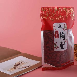 Buy cheap Beef Nuts Kraft Paper 50g Compostable Stand Up Pouch With Window from wholesalers