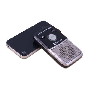 Bluetooth speakerphone hands free car kit with solar power