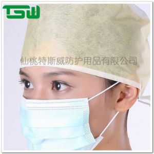 China 12*64cm Waterproof Nonwoven Disposable Surgeon Cap on sale