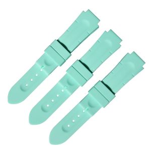 Buy cheap Morden 22x16mm Wrist Watch Rubber Strap Tire Grain Design from wholesalers