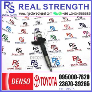 Buy cheap Common Rail Inyectores Diesel Auto Engine Systems Fuel Diesel Injector 23670-39265 095000-7820 For Toyota 1KD-FTV from wholesalers