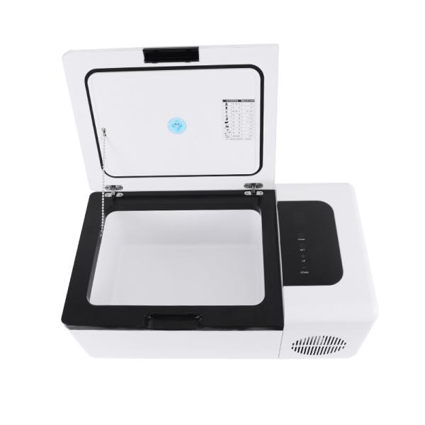 Quality Single Zone Cooling Classic 15L Portable Camping Cooler 12V/24V Mini Frigo for sale