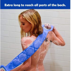 Buy cheap Practical Harmless Silicone Back Scrubber , Reusable Silicone Body Bath Brush from wholesalers