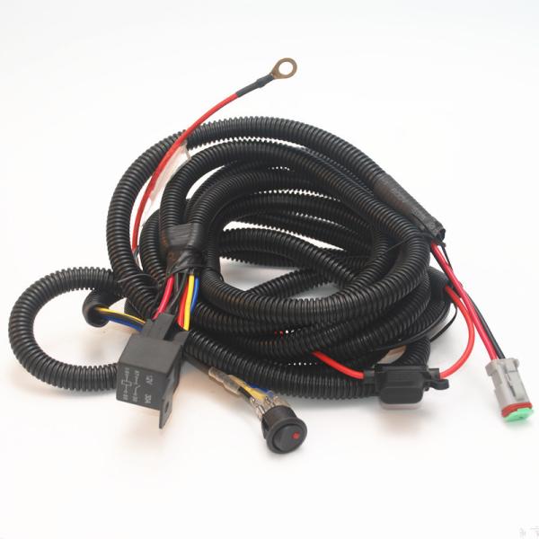 Quality SAA Electrical Auto Wire Harness Assembly Custom Length TUV for sale