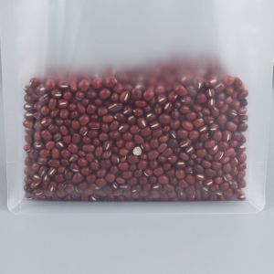 Buy cheap Small Plastic Flat Matte 540g Clear Zipper Bag from wholesalers