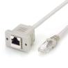 0.85m Cat5 Ethernet Cable Rj45 Male To Female Ethernet Extension Cable for sale