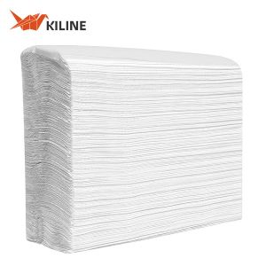 Buy cheap 40gsm White V Fold Disposable Hand Towels 200 Sheets Pack from wholesalers