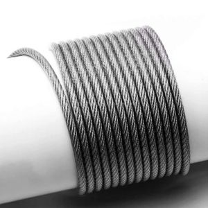 Buy cheap 3/16" Steel Wire Rope 1x19 7x7 7x19 For Deck Railing Kits from wholesalers
