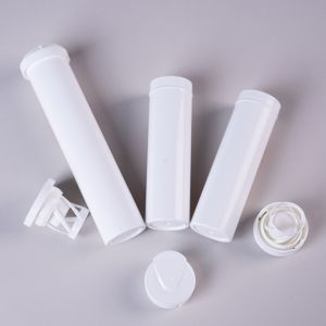 Minerals Industrial Plastic Vitamin C Effervescent Tablet Tubes With Desiccant