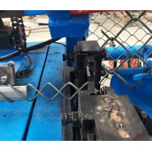 double wire feeding Diamond Mesh Weaving Machine low noise