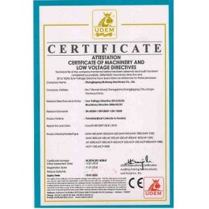 Zhangjiagang Huibang Machinery Co.,Ltd Certifications