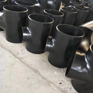 ASME B16.5 Carbon Steel Pipe Tee / Butt Weld Reducing Tee A234 WPB Seamless
