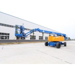 Buy cheap 2 / 4 Wheel Drive Hydraulic Boom Lift 30M for High Precision Loading Transportation from wholesalers