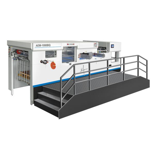 Quality Flatbed Die Cutting Creasing Machine 7000S/H With Waste Stripping for sale