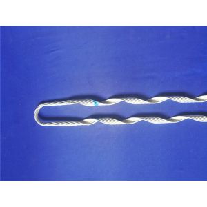 Buy cheap Galvanized Steel Wire Preformed Guy Grip Dead End Sturdy Construction from wholesalers